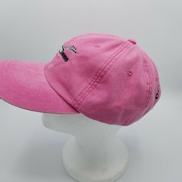 Adams Headwear Chick Norris Strapback Hat Pink - Picture 7 of 7